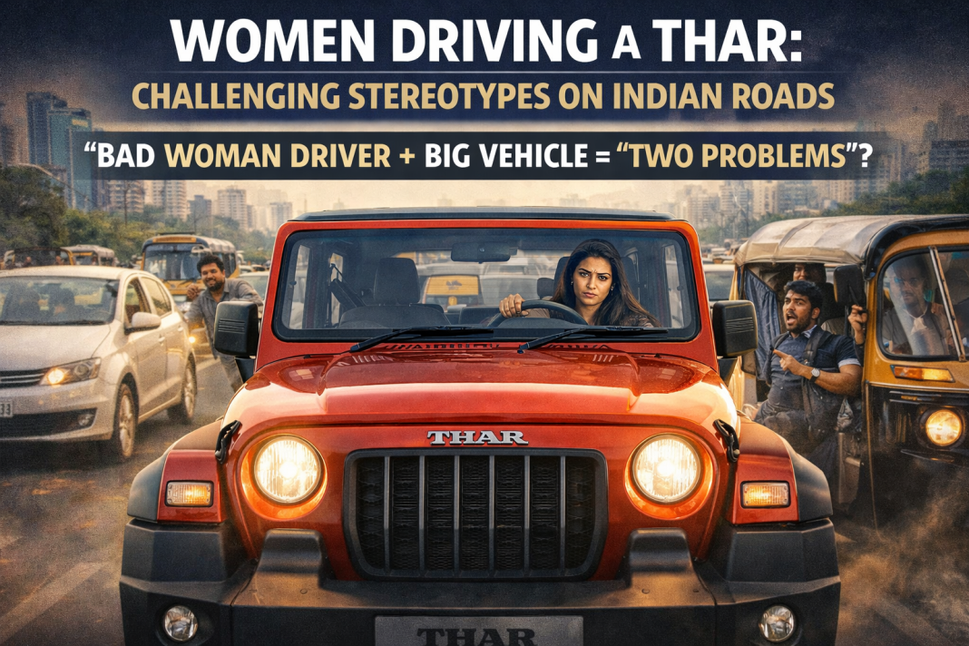Women Drivers and Bias: Breaking Stereotypes on Indian Roads