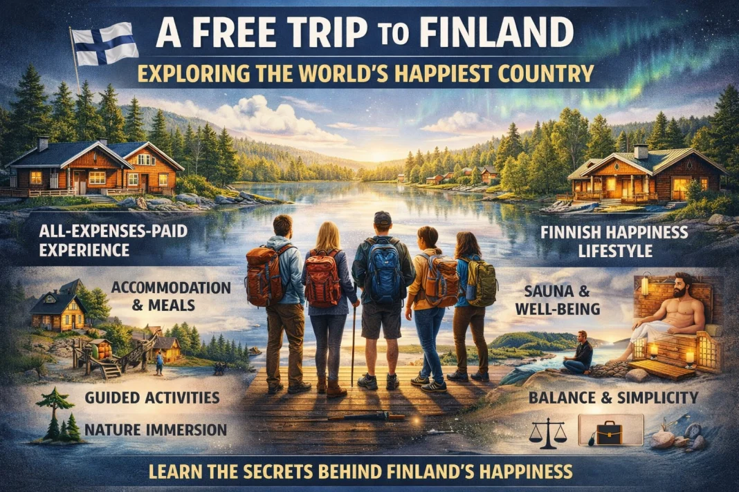 Discover Finland's free all-expenses trip